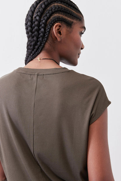 The Ribbed Tuck-In Tee