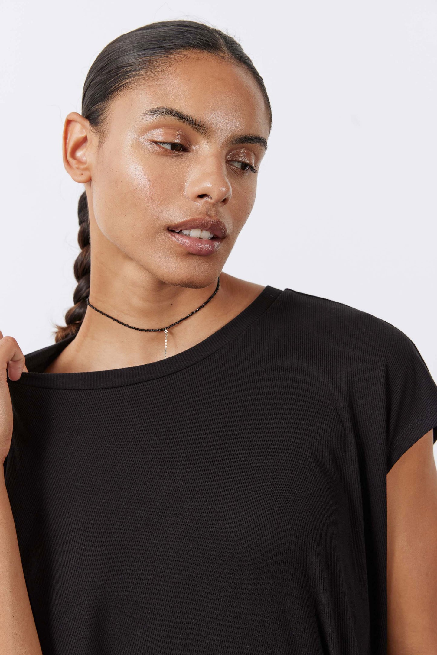 The Ribbed Tuck-In Tee