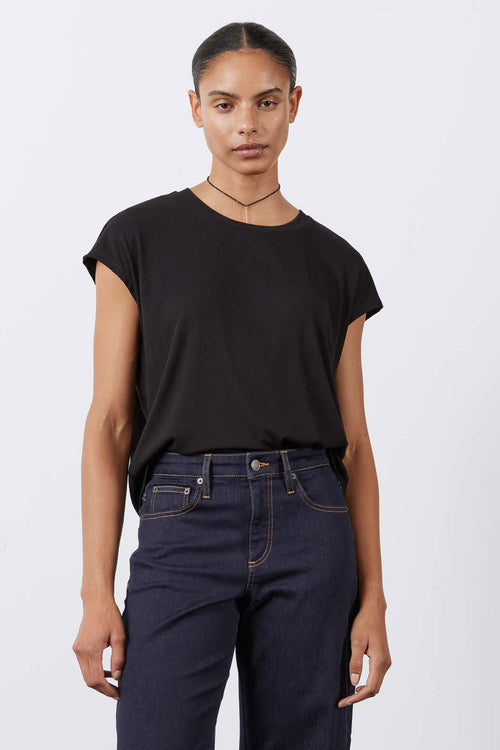The Ribbed Tuck-In Tee