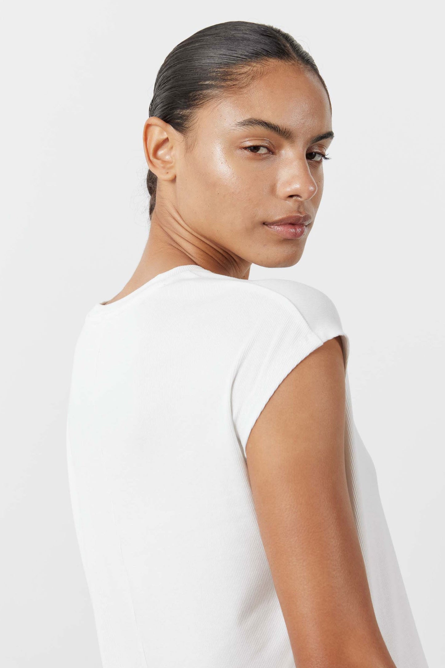 The Ribbed Tuck-In Tee