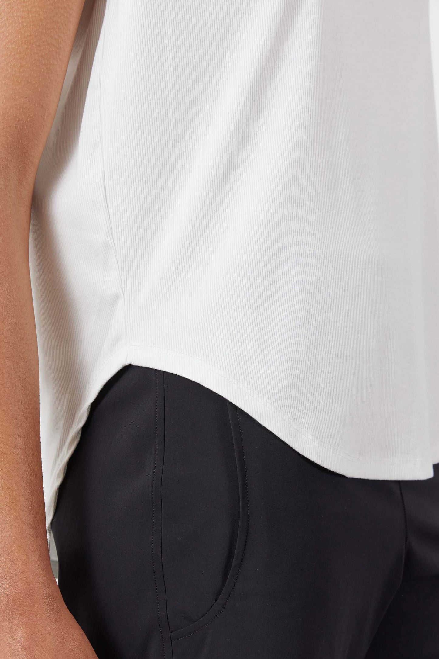 The Ribbed Tuck-In Tee