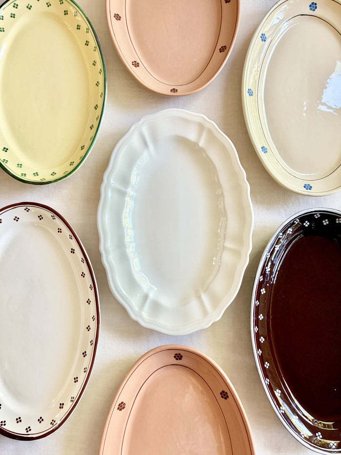 Rigo E Stella Oval Platters - Coco - 2 Sizes