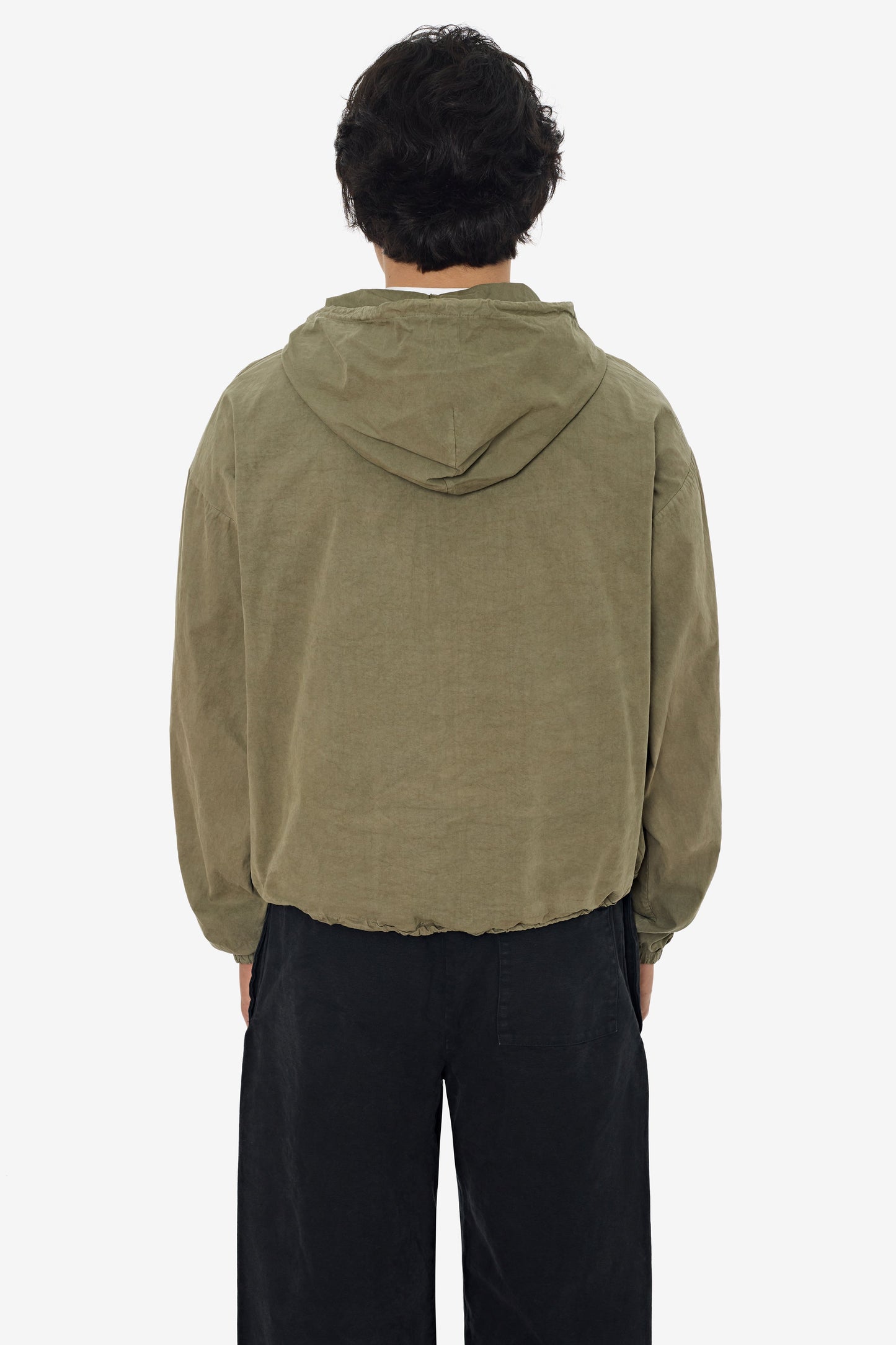 RJC410GD - Cotton Poplin Zip-Up Hooded Jacket