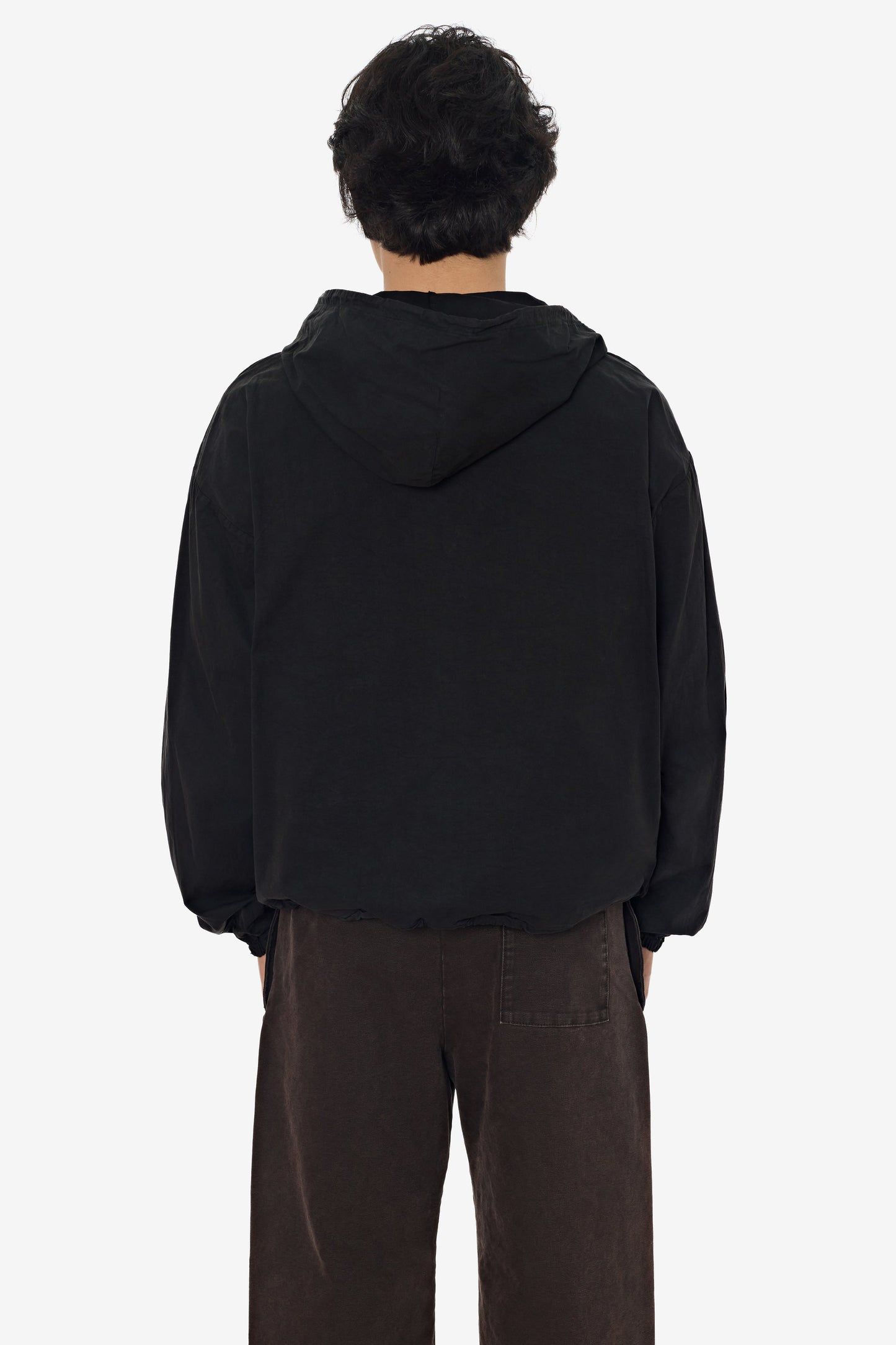 RJC410GD - Cotton Poplin Zip-Up Hooded Jacket