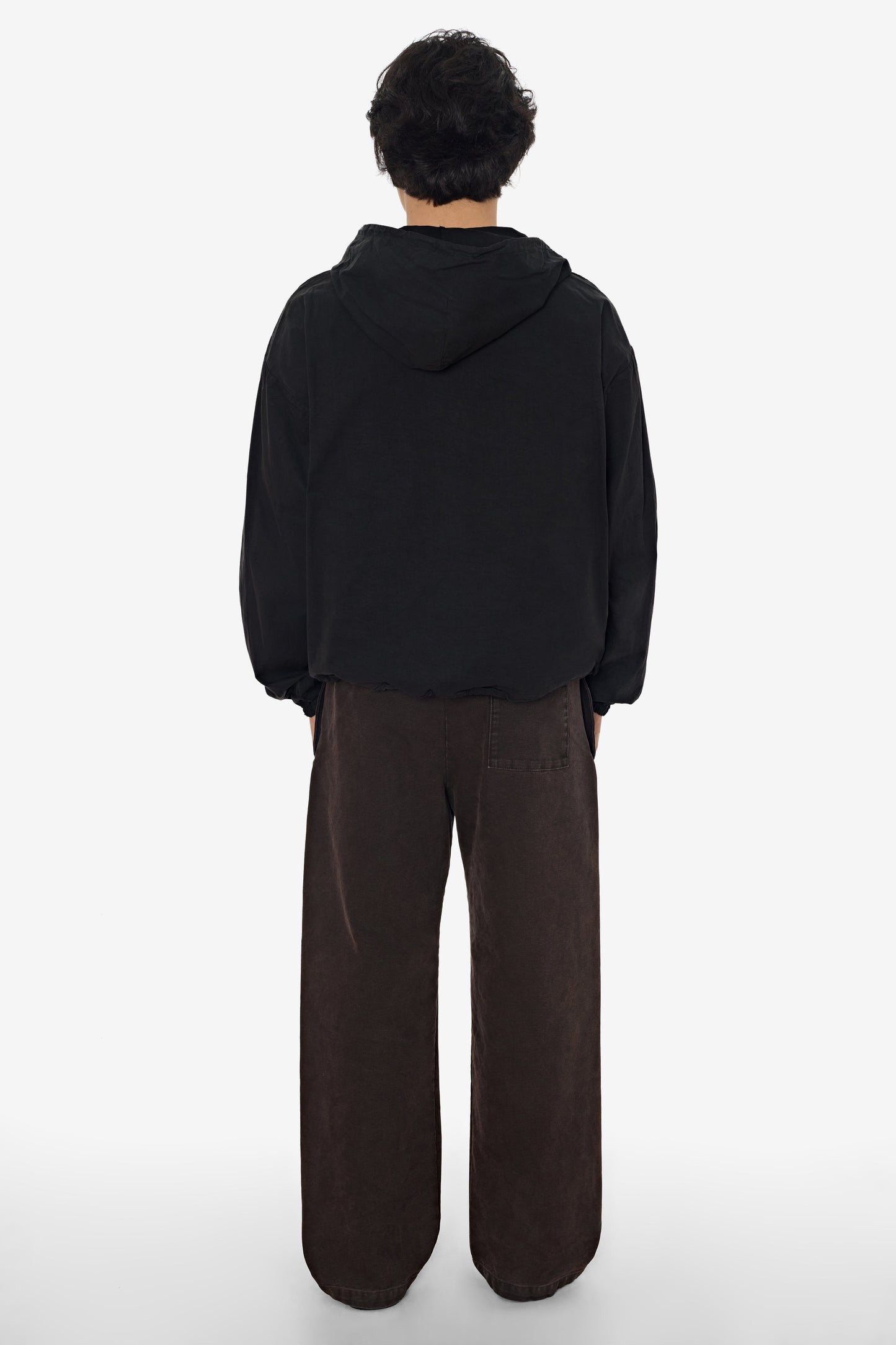 RJC410GD - Cotton Poplin Zip-Up Hooded Jacket