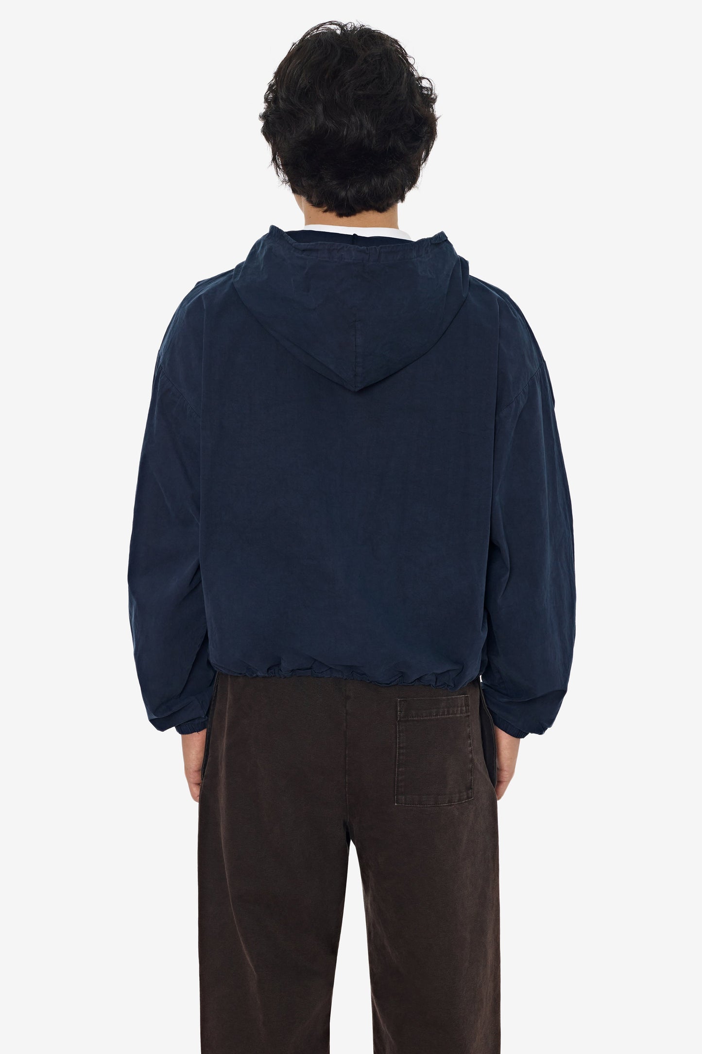 RJC410GD - Cotton Poplin Zip-Up Hooded Jacket