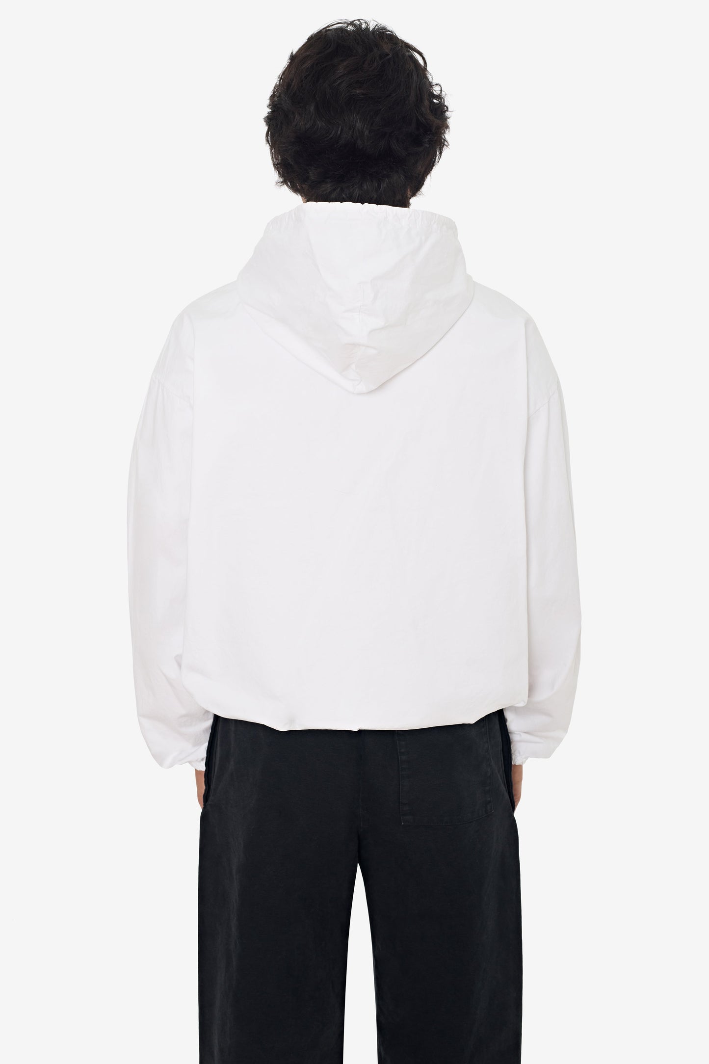 RJC410GD - Cotton Poplin Zip-Up Hooded Jacket