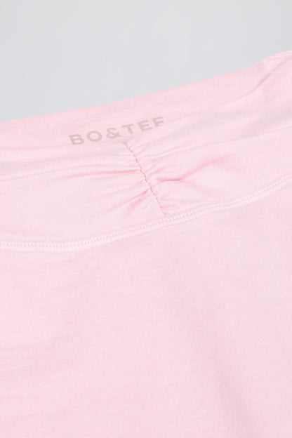 Ruched Mini Shorts in Bloom