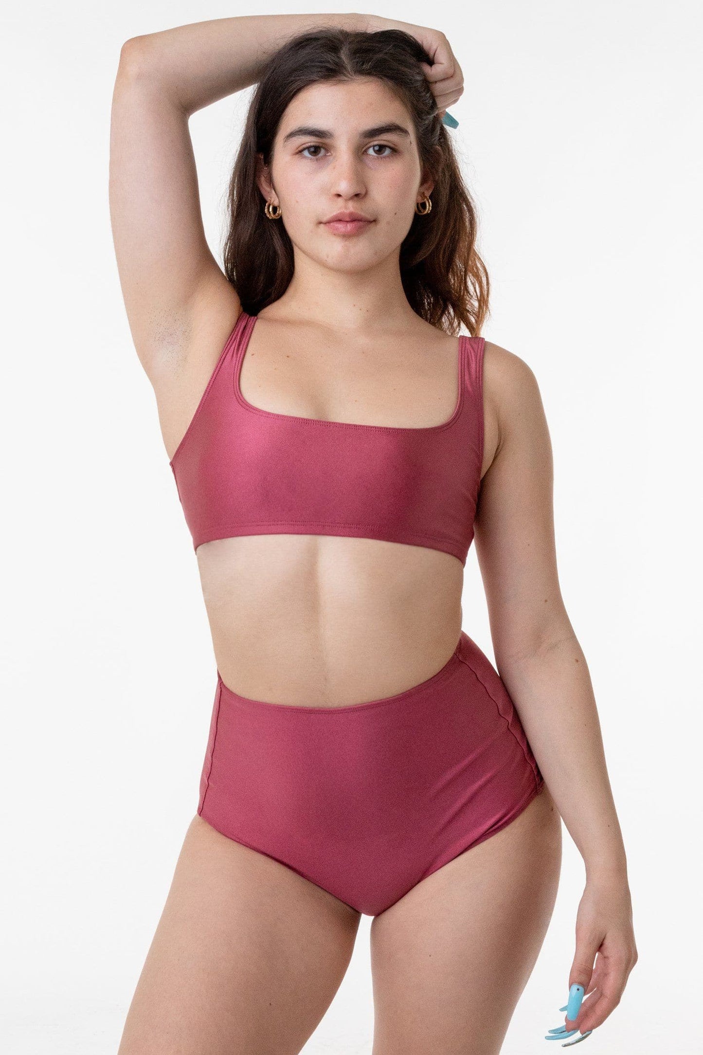 RNT065 - Classic High Waist Bikini Bottom