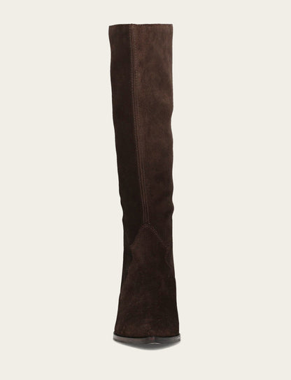 Sara Slouchy - Dark Brown - Front