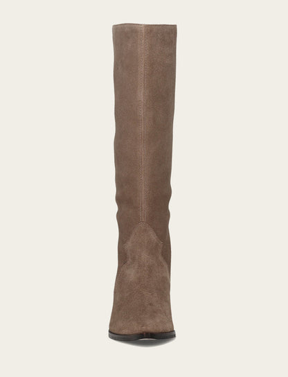 Sara Slouchy - Dark Taupe - Front