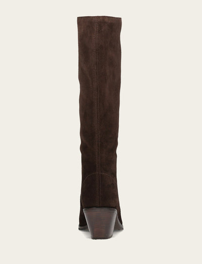 Sara Slouchy - Dark Brown - Back
