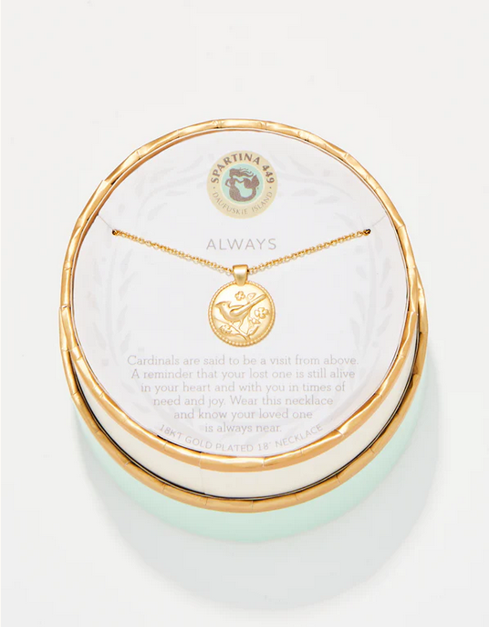 Sea La Vie Necklace 18" Always/Cardinal gold