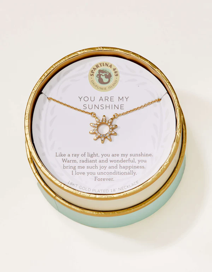 Sea La Vie Necklace 18'' Sunshine /Sun