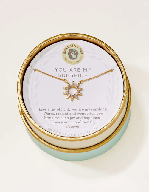 Sea La Vie Necklace 18'' Sunshine /Sun