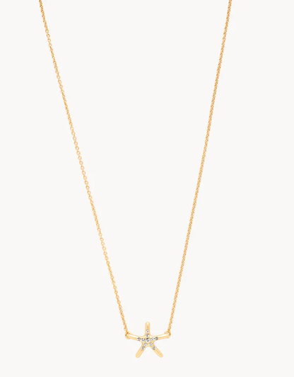 Sea La Vie Necklace Shine/Starfish Gold