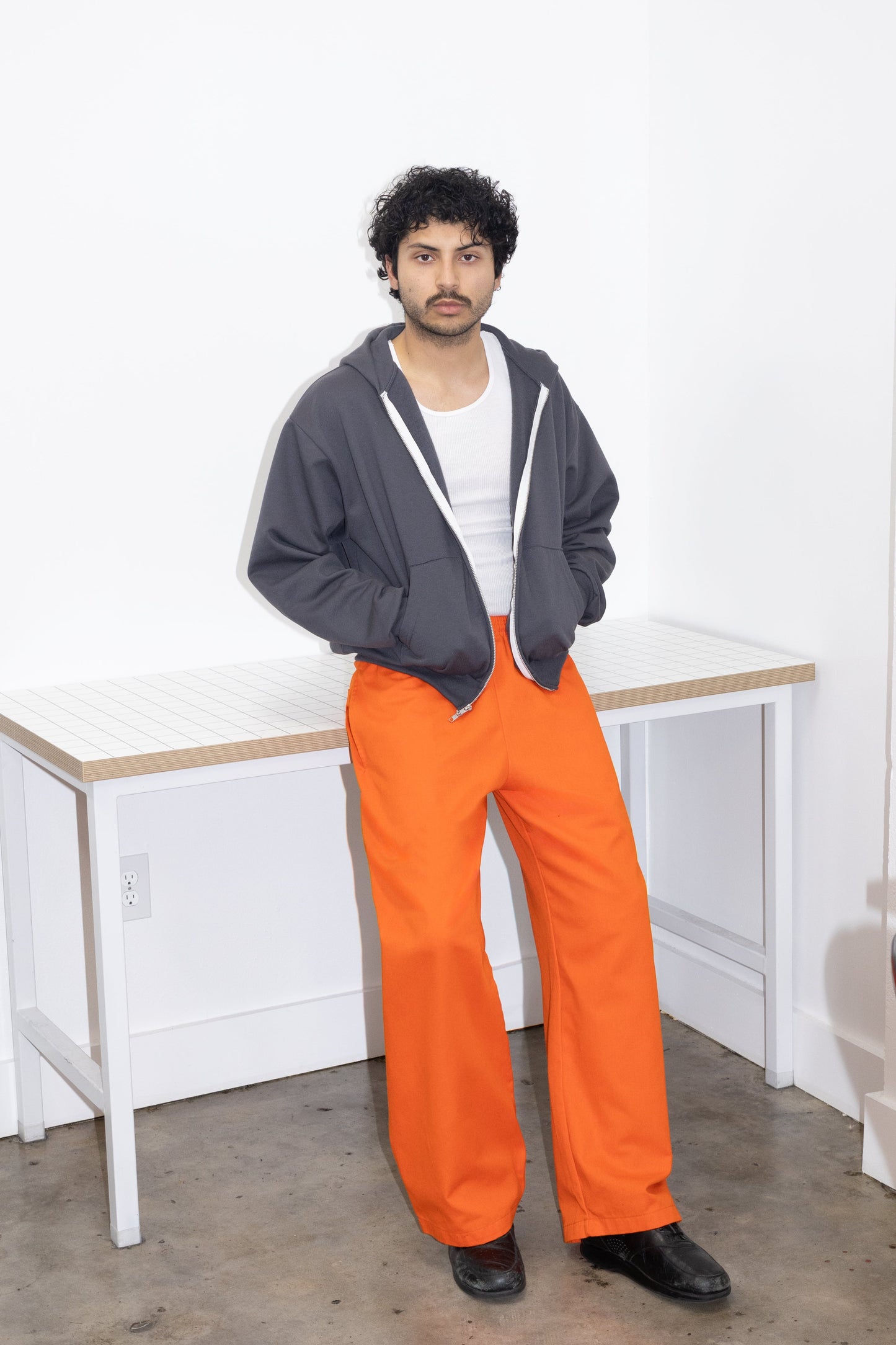 RTWL405GD - Prison Pant - Poly Cotton Wide Leg Pant