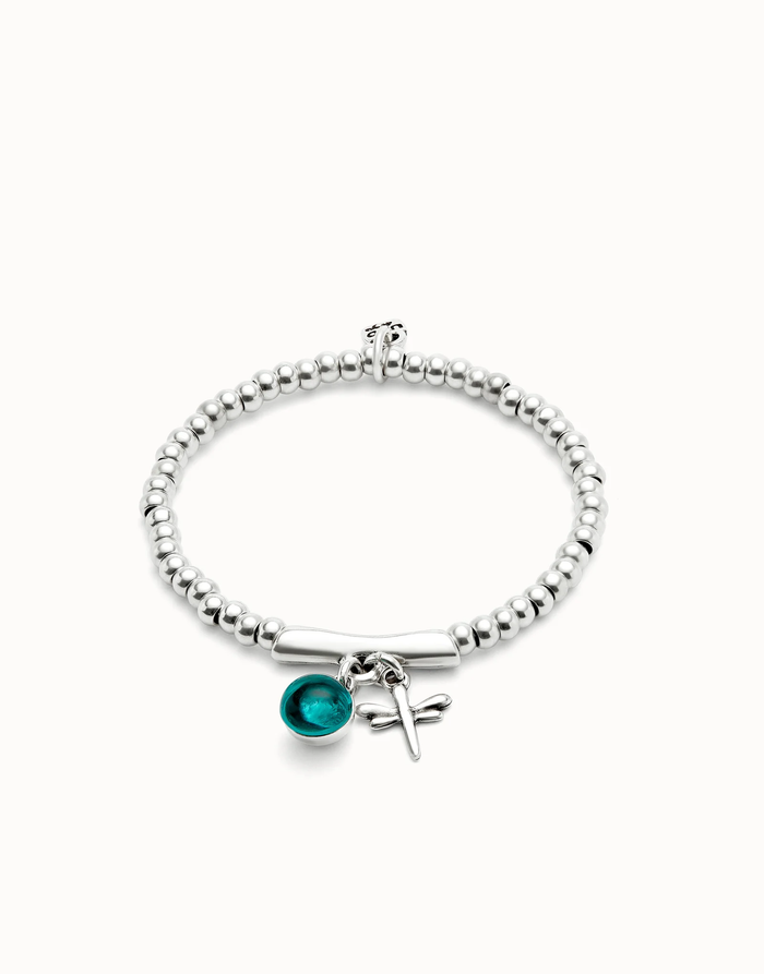 Ser Fascinante Bracelet with Murano Glass and Dragonfly Large