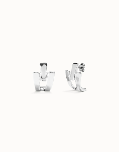 Ser Original Silver Hoop Earrings