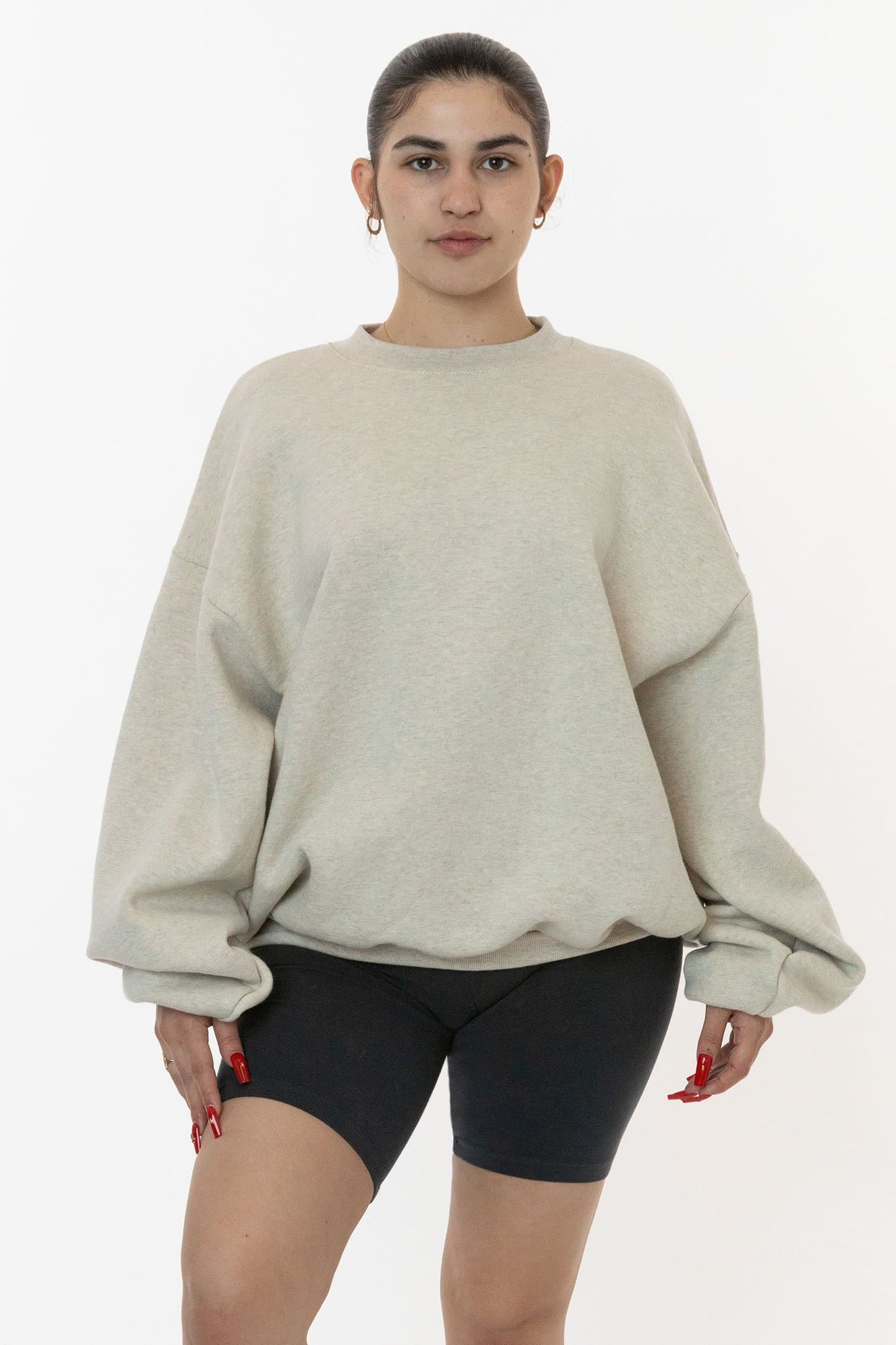 SF1047 - 12oz. Scour Fleece Wide Crewneck