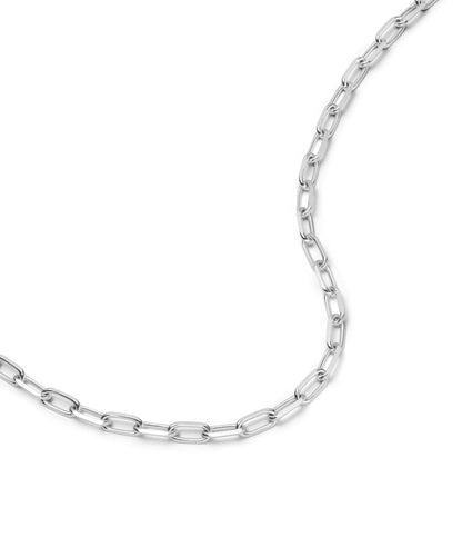 Shrimps Chunky Chain Necklace Sterling Silver