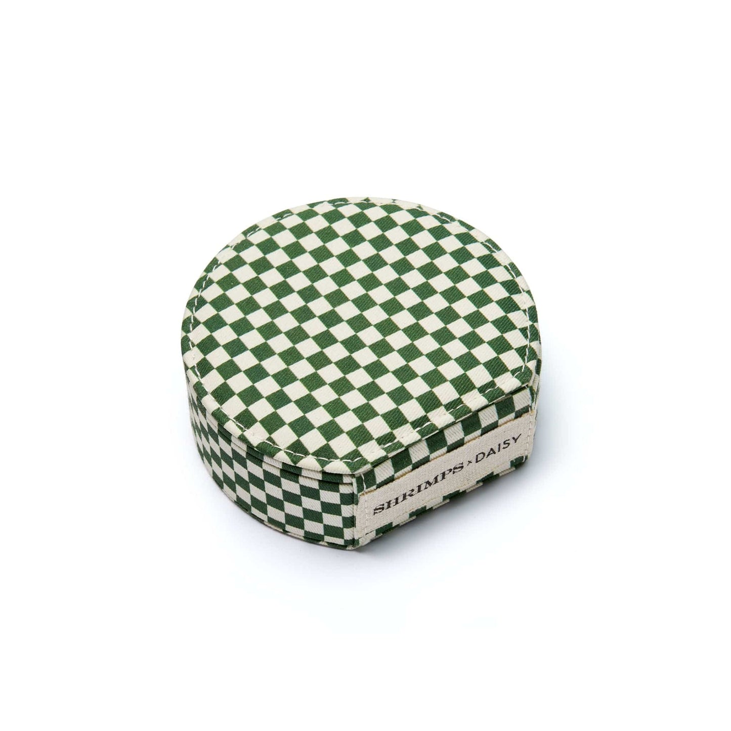 Shrimps Compact Green Jewellery Box