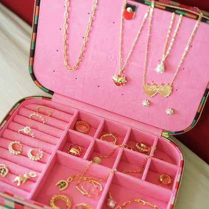 Shrimps Large Pink Jewellery Box