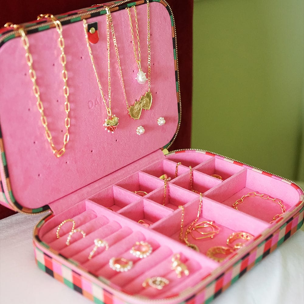 Shrimps Large Pink Jewellery Box