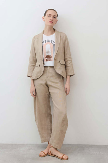 The Uptown Loose Linen Pants