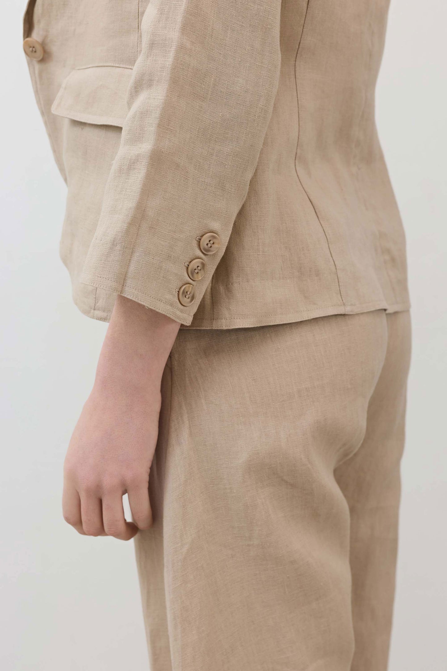 The Cropped Tulip Hem Blazer