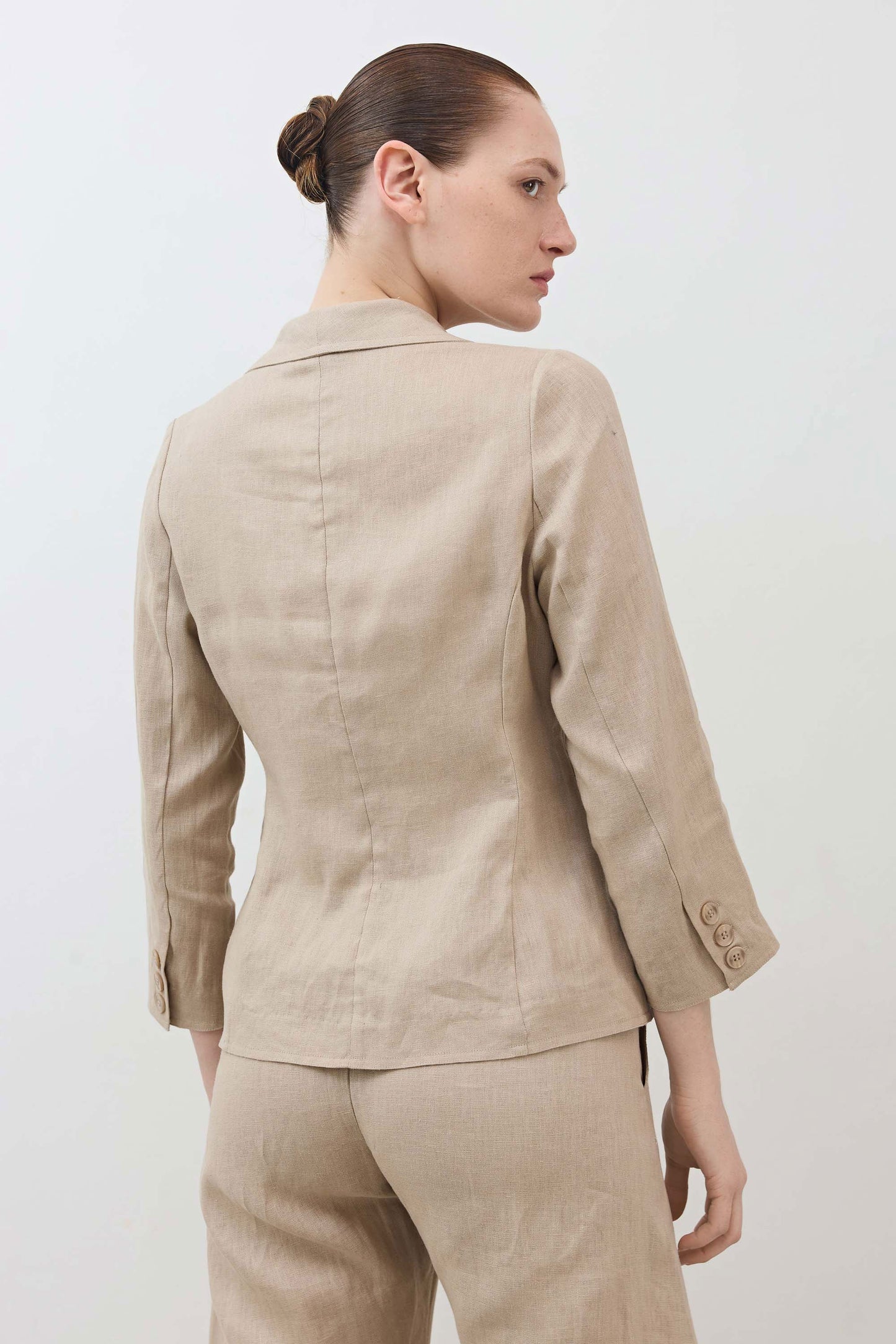 The Cropped Tulip Hem Blazer