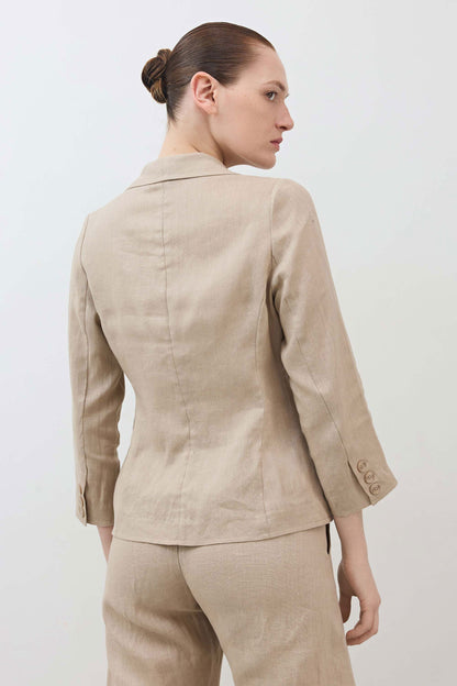 The Cropped Tulip Hem Blazer