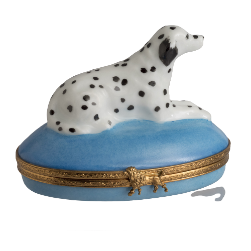 SKU# 3623 - Dalmatian On Blue Base