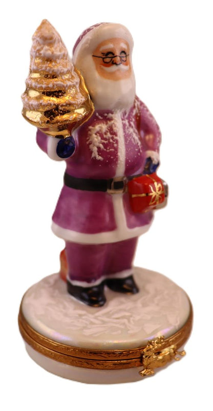 SKU# 3659 - Santa Claus in a purple  robe