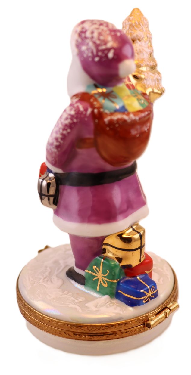 SKU# 3659 - Santa Claus in a purple  robe
