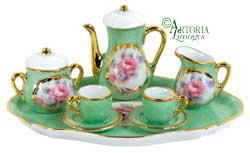 SKU# 4871 - Mini Tea Set: Green