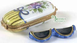 SKU# 7688 - Glasses & Case: Recamier Jaune
