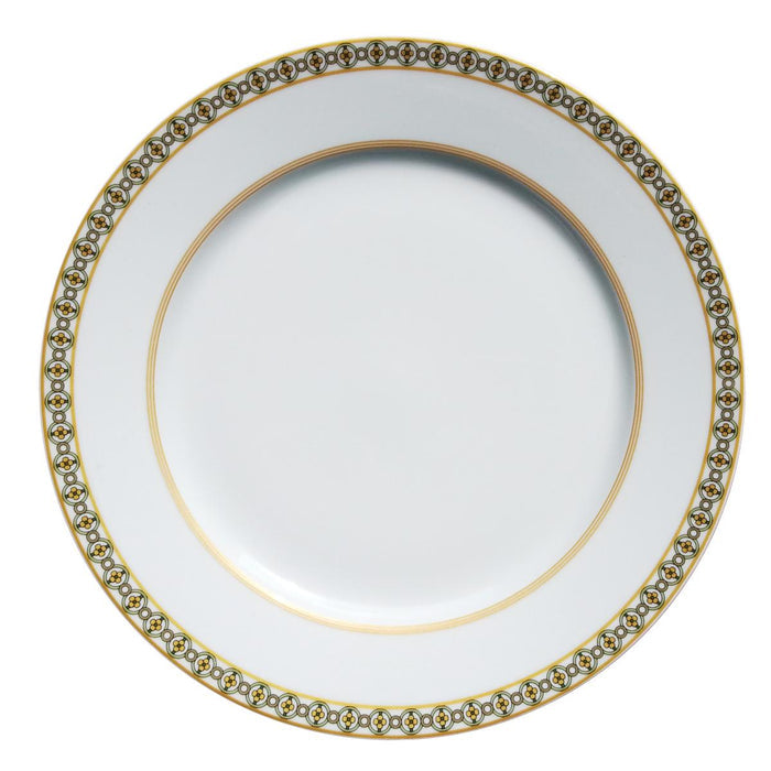SKU# B275-REC20819 - Jardin Francais Dinner Plate - Shape Recamier - Size: 10.75"