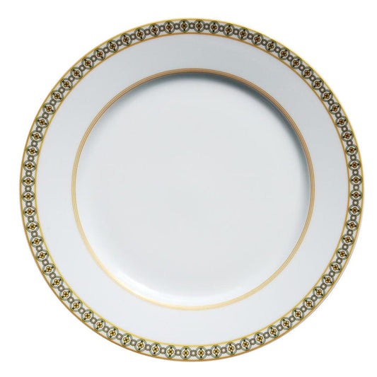 SKU# B275-REC20819 - Jardin Francais Dinner Plate - Shape Recamier - Size: 10.75"