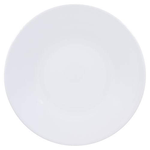 SKU# B320-COU00001 - Coupe White Pres Plt - Shape Coupe - Size: 12.6"