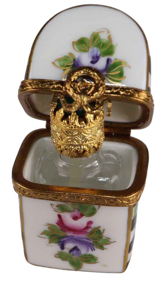 SKU# C053193 - Square Perfume Bottle Chest