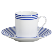SKU# R200-REC20834 - Latitudes Bleu Coffee Cup - Shape Recamier - Size: 3.25oz