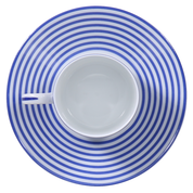 SKU# R200-REC20834 - Latitudes Bleu Coffee Cup - Shape Recamier - Size: 3.25oz