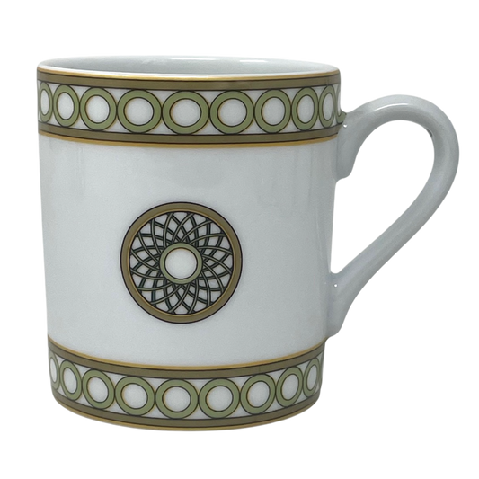 SKU# R470C-REC20819  - Jardin Français Mug Circles   - Shape Recamier