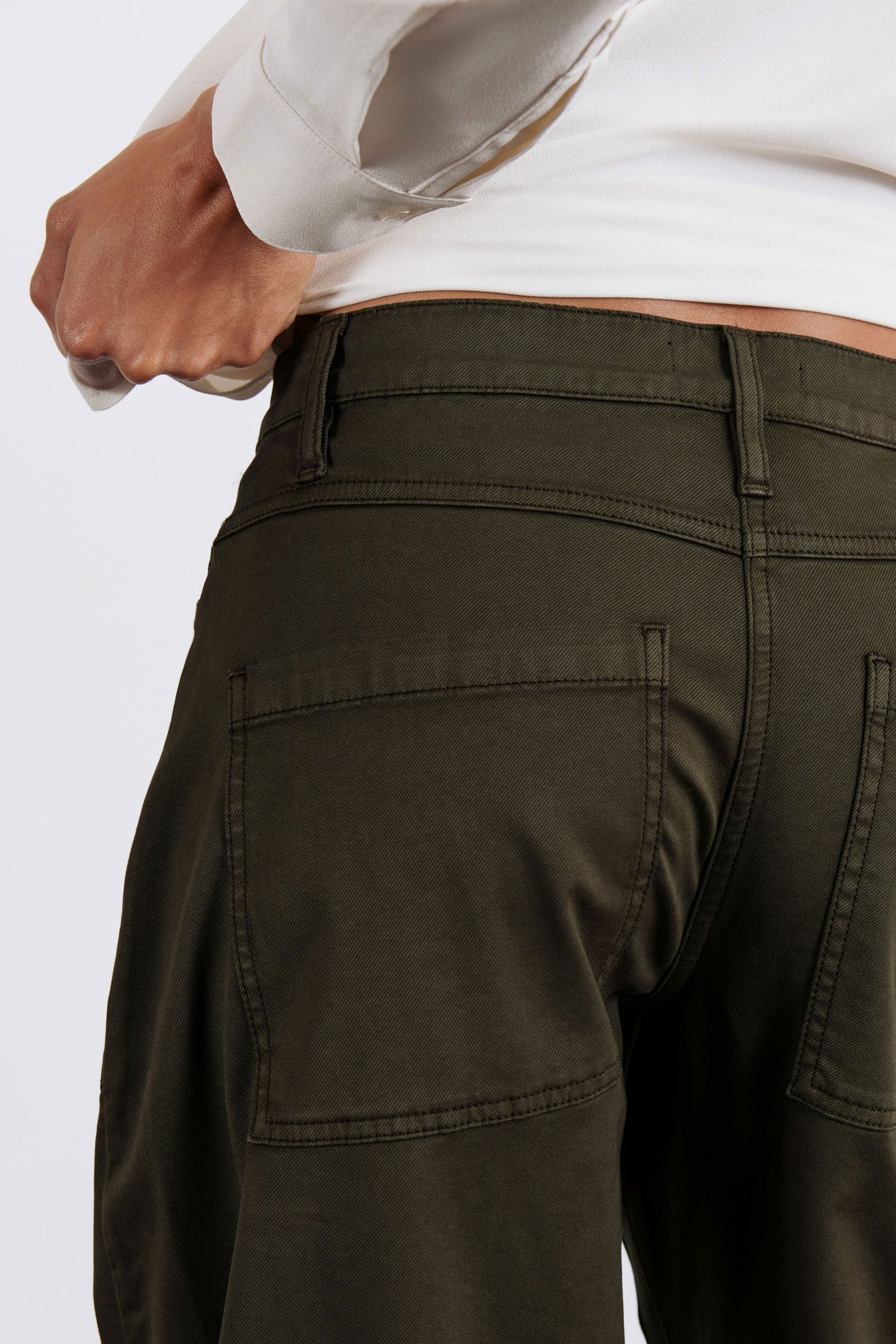 The Slouchy Soft Twill Pants