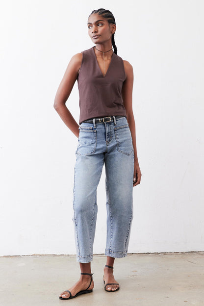 The Petite Slouchy Jeans 2.0