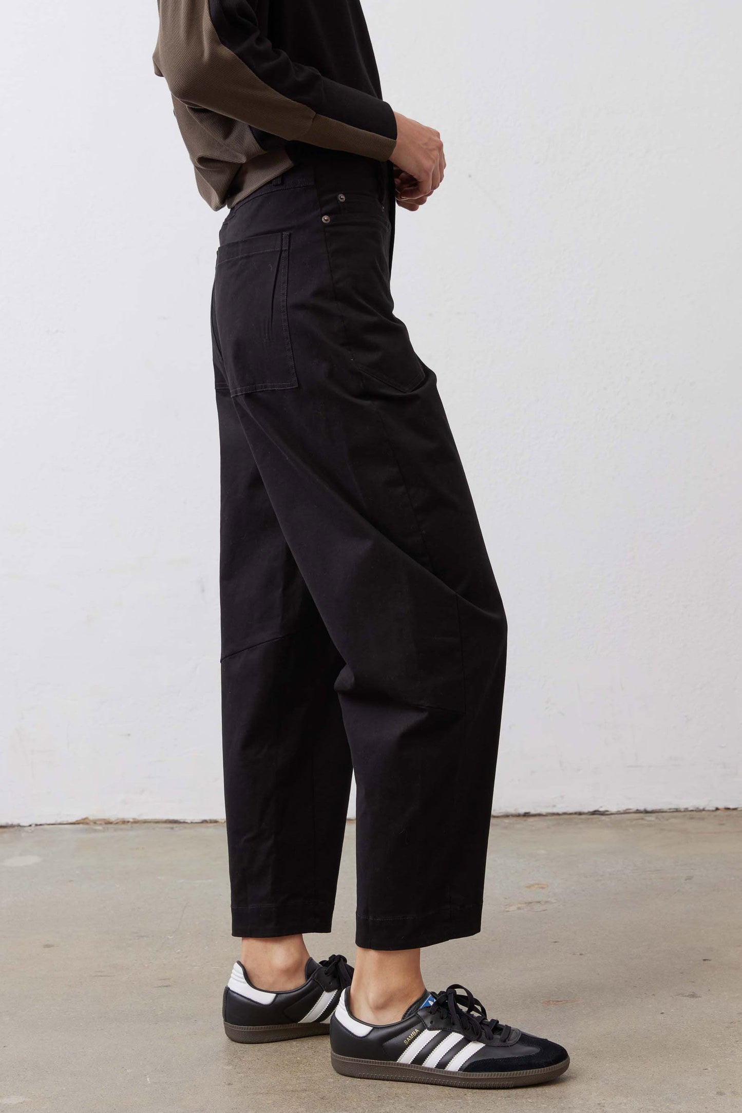 The Slouchy Soft Twill Pants