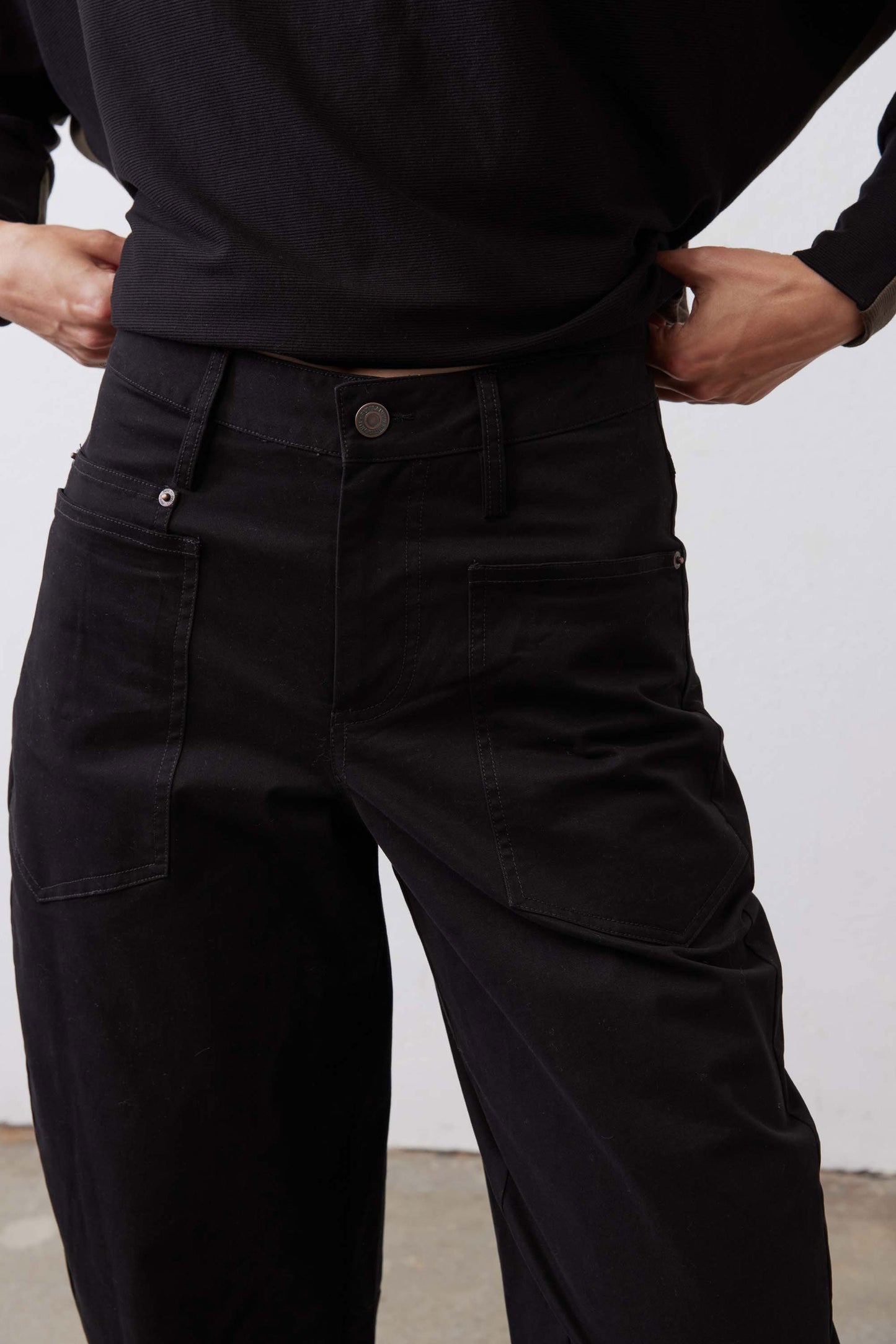 The Slouchy Soft Twill Pants