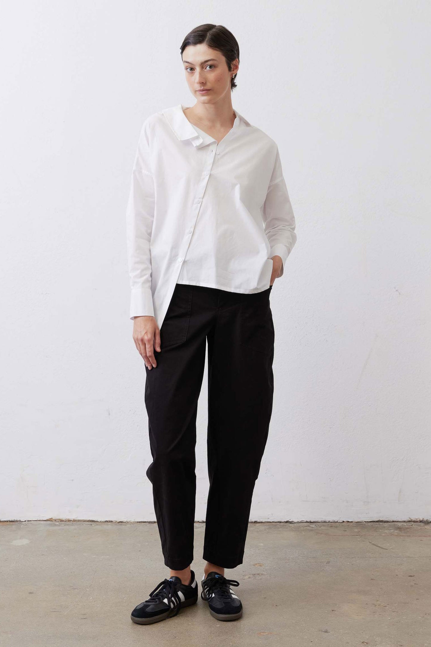 The Slouchy Soft Twill Pants