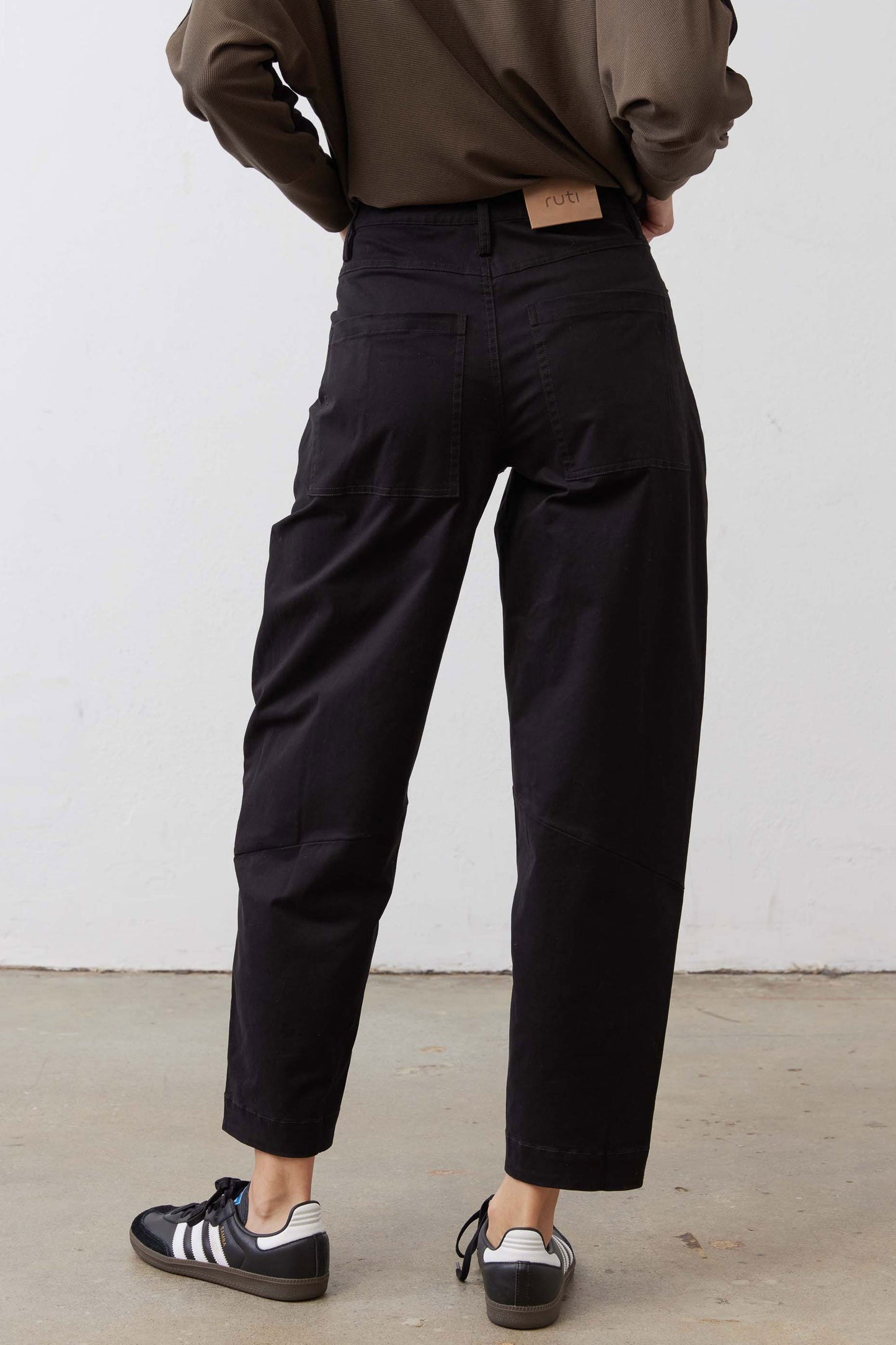 The Slouchy Soft Twill Pants